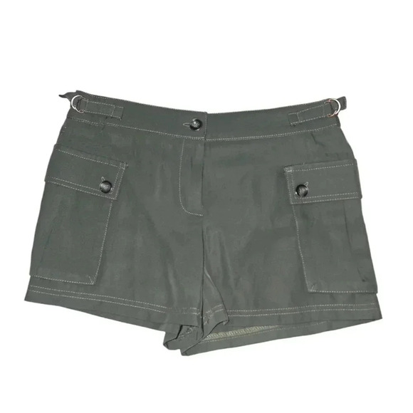 Womans Trina Turk, size 6, olive green shorts,NEW WITH TAGS!!!